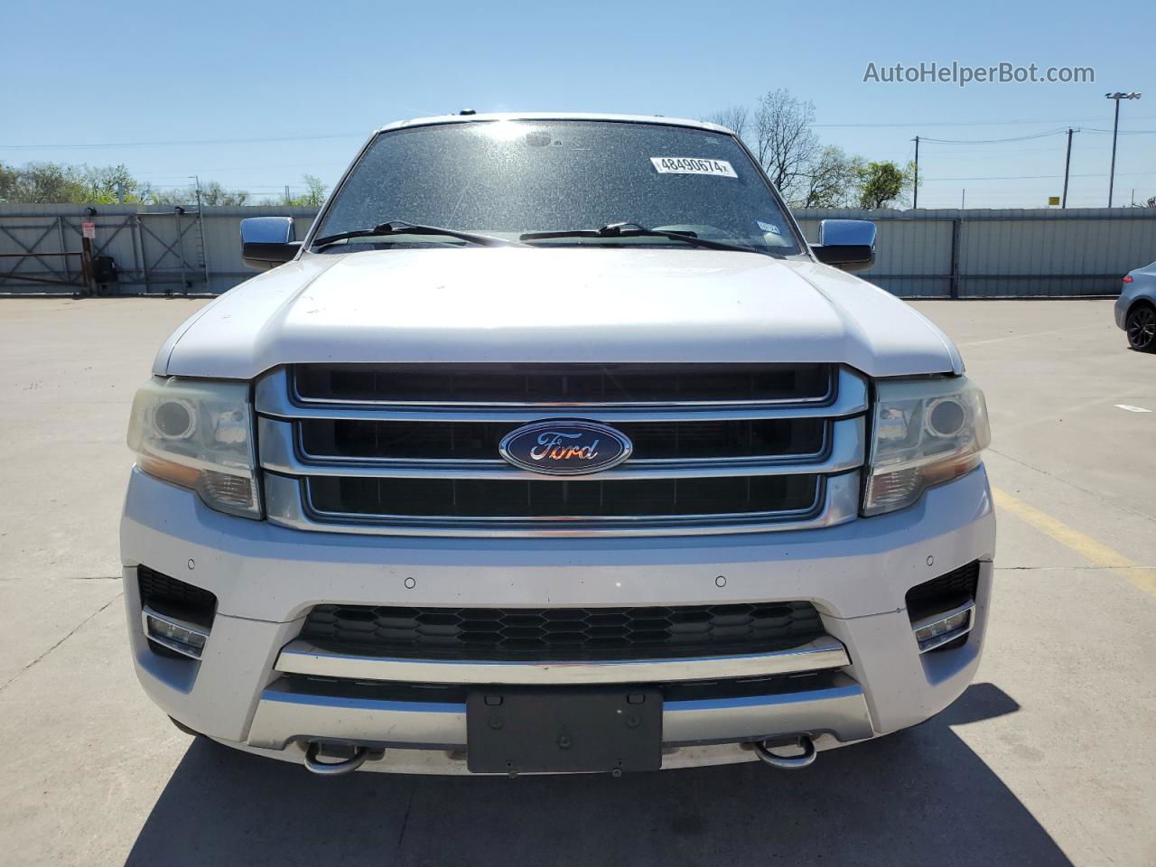 2016 Ford Expedition El Platinum White vin: 1FMJK1MT0GEF05750