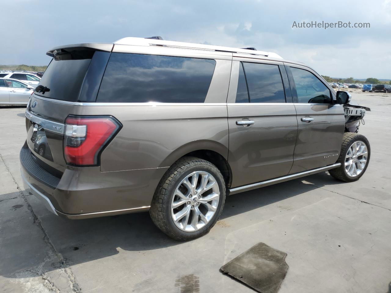 2018 Ford Expedition Max Platinum Brown vin: 1FMJK1MT2JEA32537