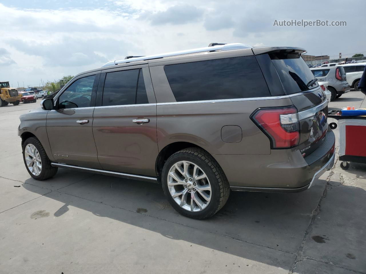 2018 Ford Expedition Max Platinum Brown vin: 1FMJK1MT2JEA32537