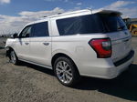 2018 Ford Expedition Max Platinum White vin: 1FMJK1MT3JEA02706