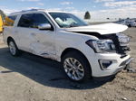 2018 Ford Expedition Max Platinum White vin: 1FMJK1MT3JEA02706