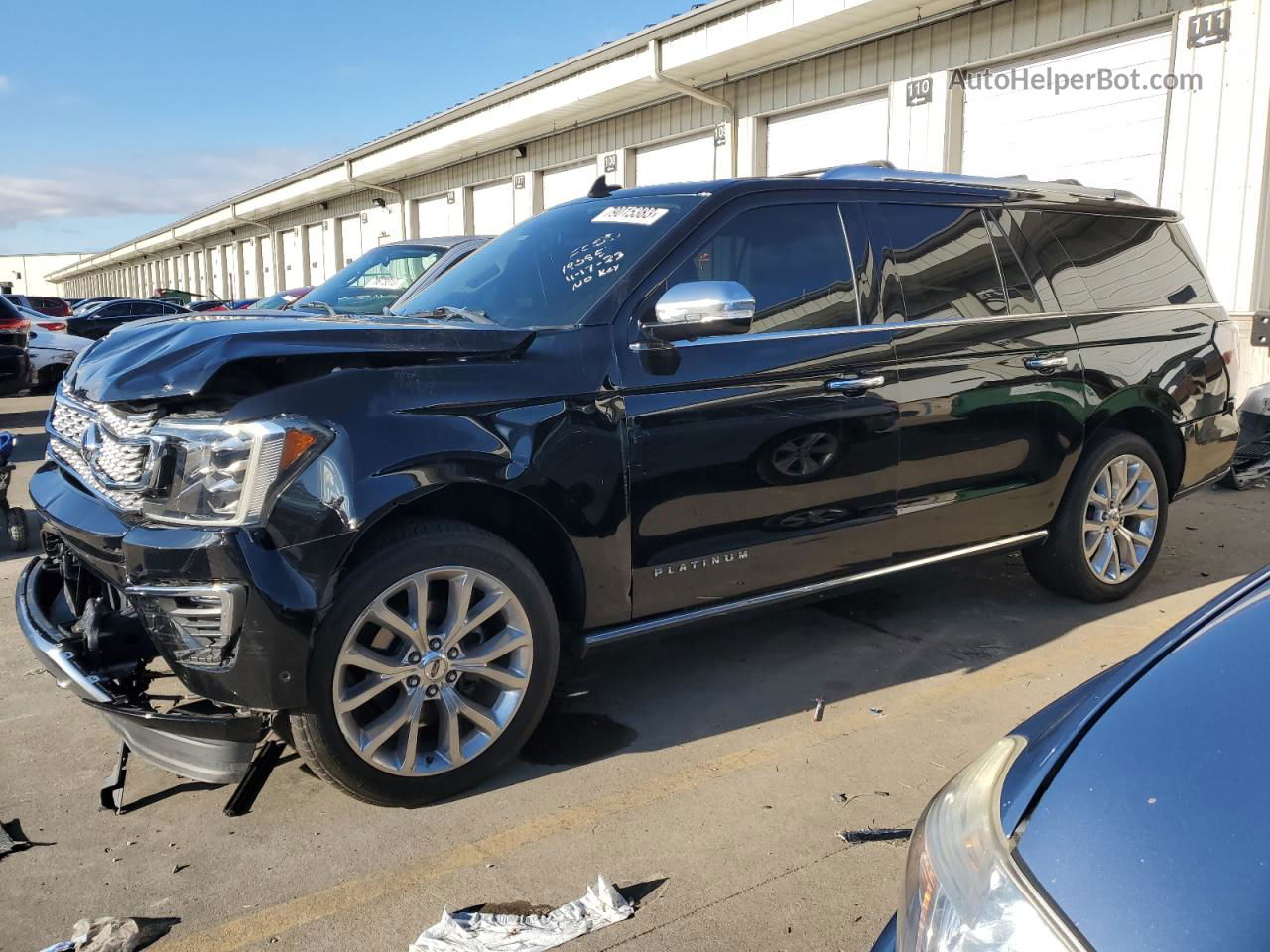 2018 Ford Expedition Max Platinum Black vin: 1FMJK1MT5JEA42902