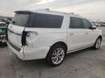 2018 Ford Expedition Max Platinum White vin: 1FMJK1MT8JEA52078