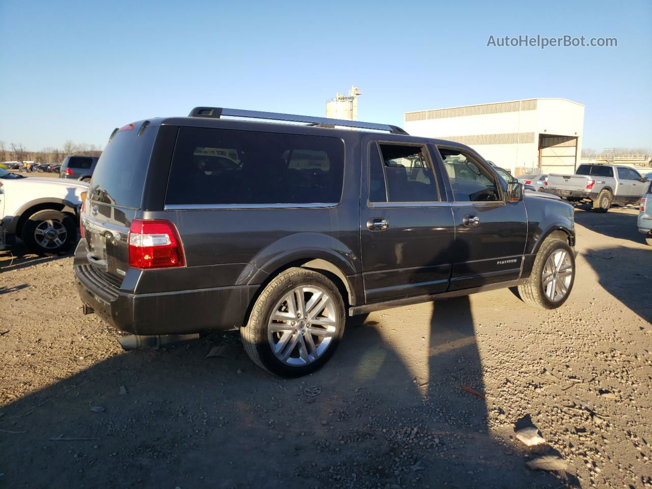 2017 Ford Expedition El Platinum Gray vin: 1FMJK1MTXHEA02910