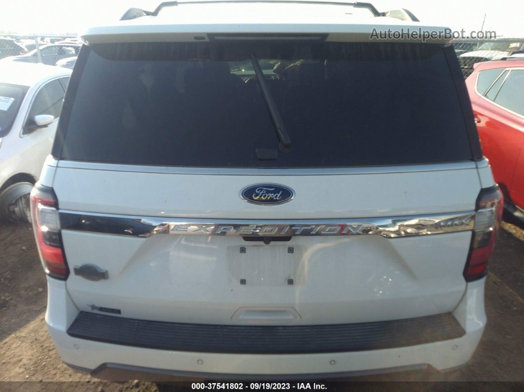 2020 Ford Expedition Max King Ranch White vin: 1FMJK1NT0LEA66395