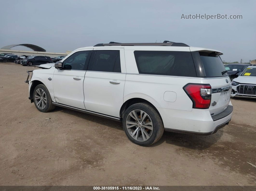 2020 Ford Expedition King Ranch Max White vin: 1FMJK1NT0LEA66395