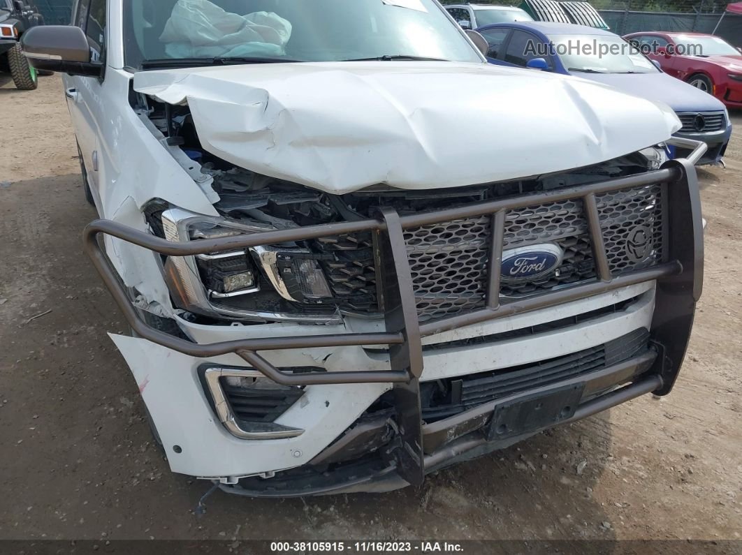 2020 Ford Expedition King Ranch Max White vin: 1FMJK1NT0LEA66395