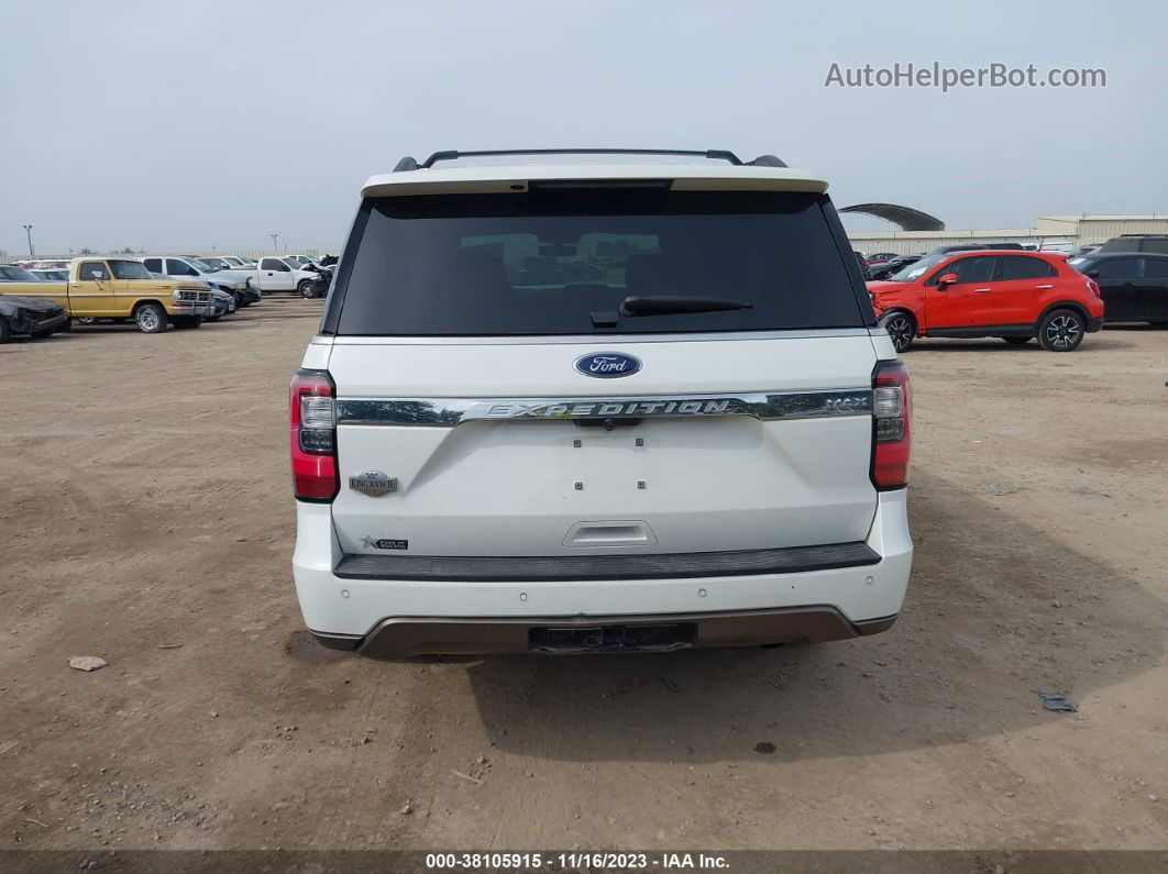 2020 Ford Expedition King Ranch Max White vin: 1FMJK1NT0LEA66395