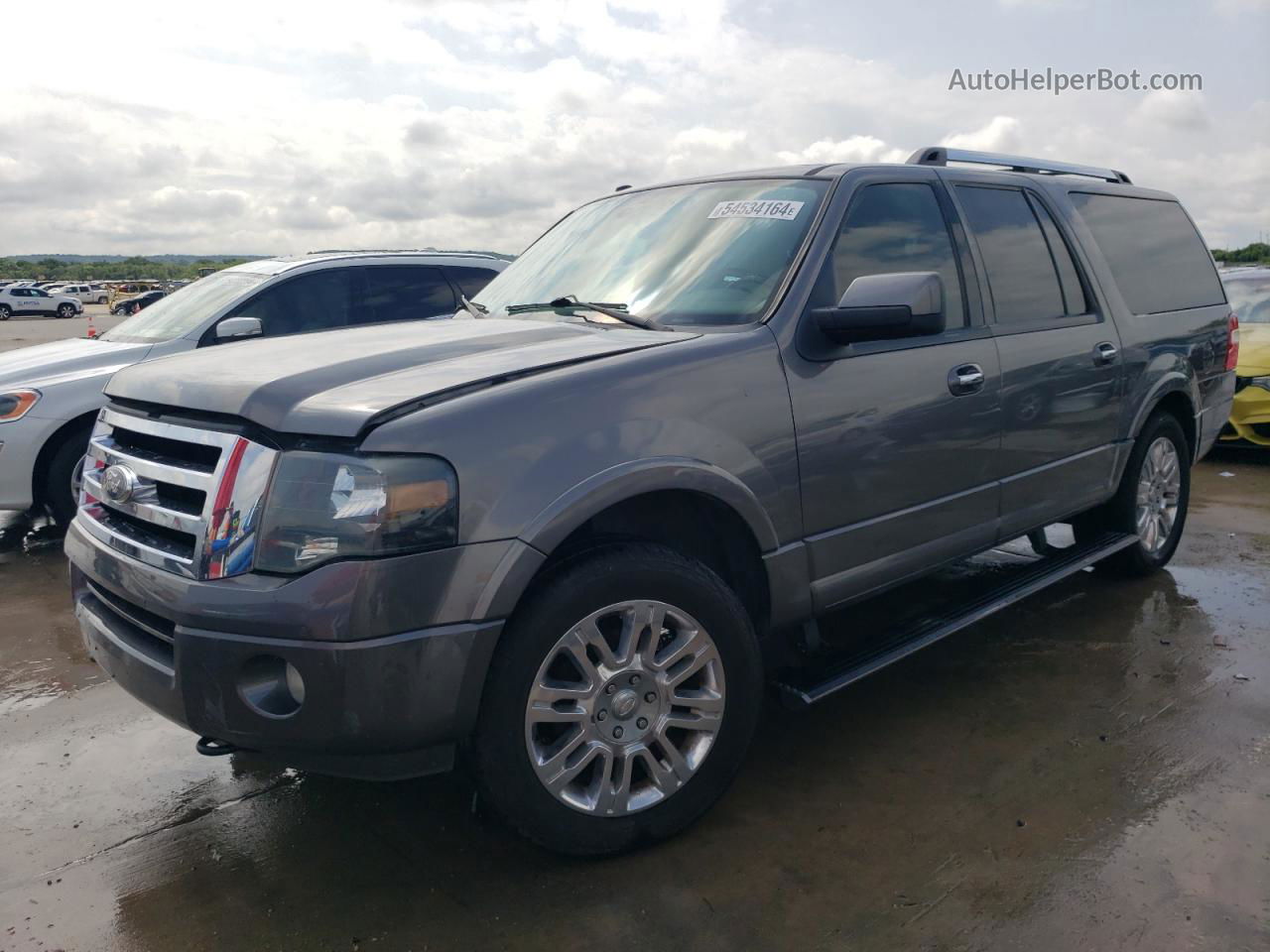 2012 Ford Expedition El Limited Gray vin: 1FMJK2A51CEF42084