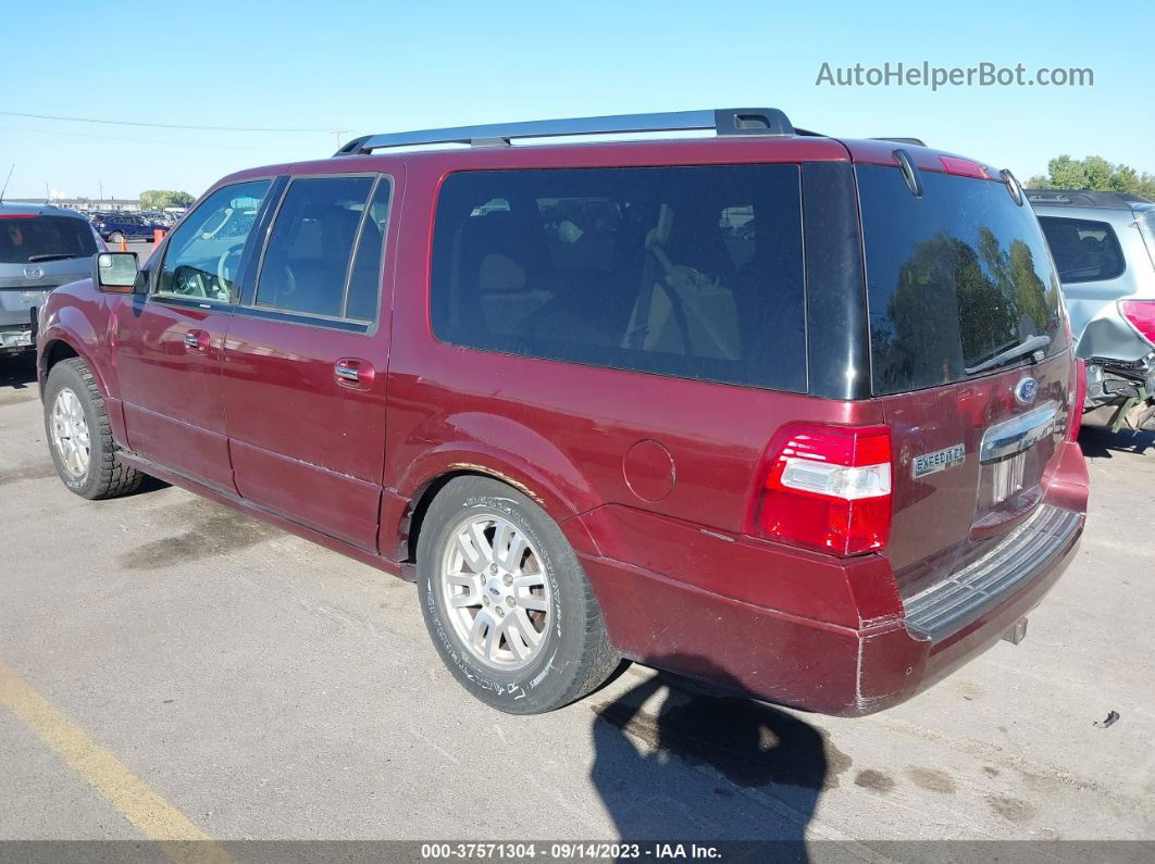 2012 Ford Expedition El Limited Red vin: 1FMJK2A54CEF28955