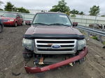 2012 Ford Expedition El Limited Burgundy vin: 1FMJK2A54CEF51698