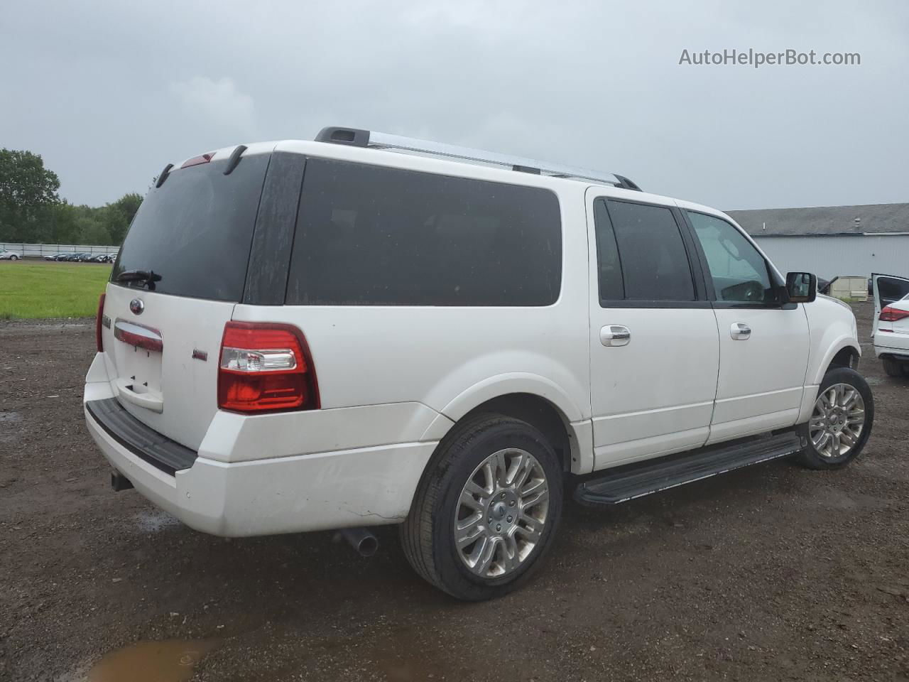 2012 Ford Expedition El Limited White vin: 1FMJK2A54CEF66122