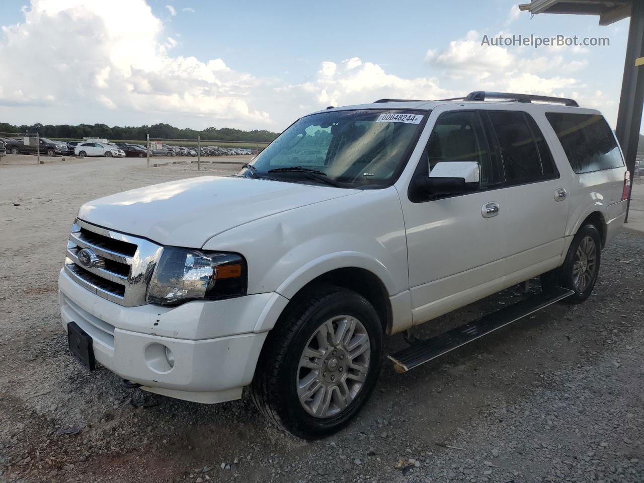 2012 Ford Expedition El Limited White vin: 1FMJK2A57CEF08523