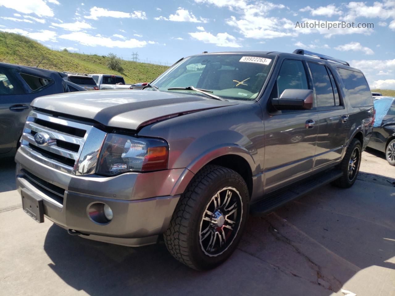 2012 Ford Expedition El Limited Gray vin: 1FMJK2A57CEF62971