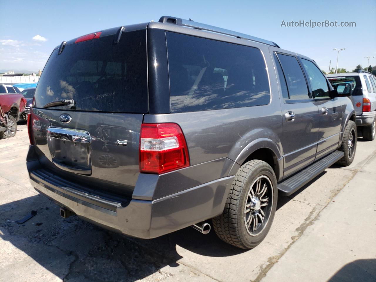 2012 Ford Expedition El Limited Gray vin: 1FMJK2A57CEF62971