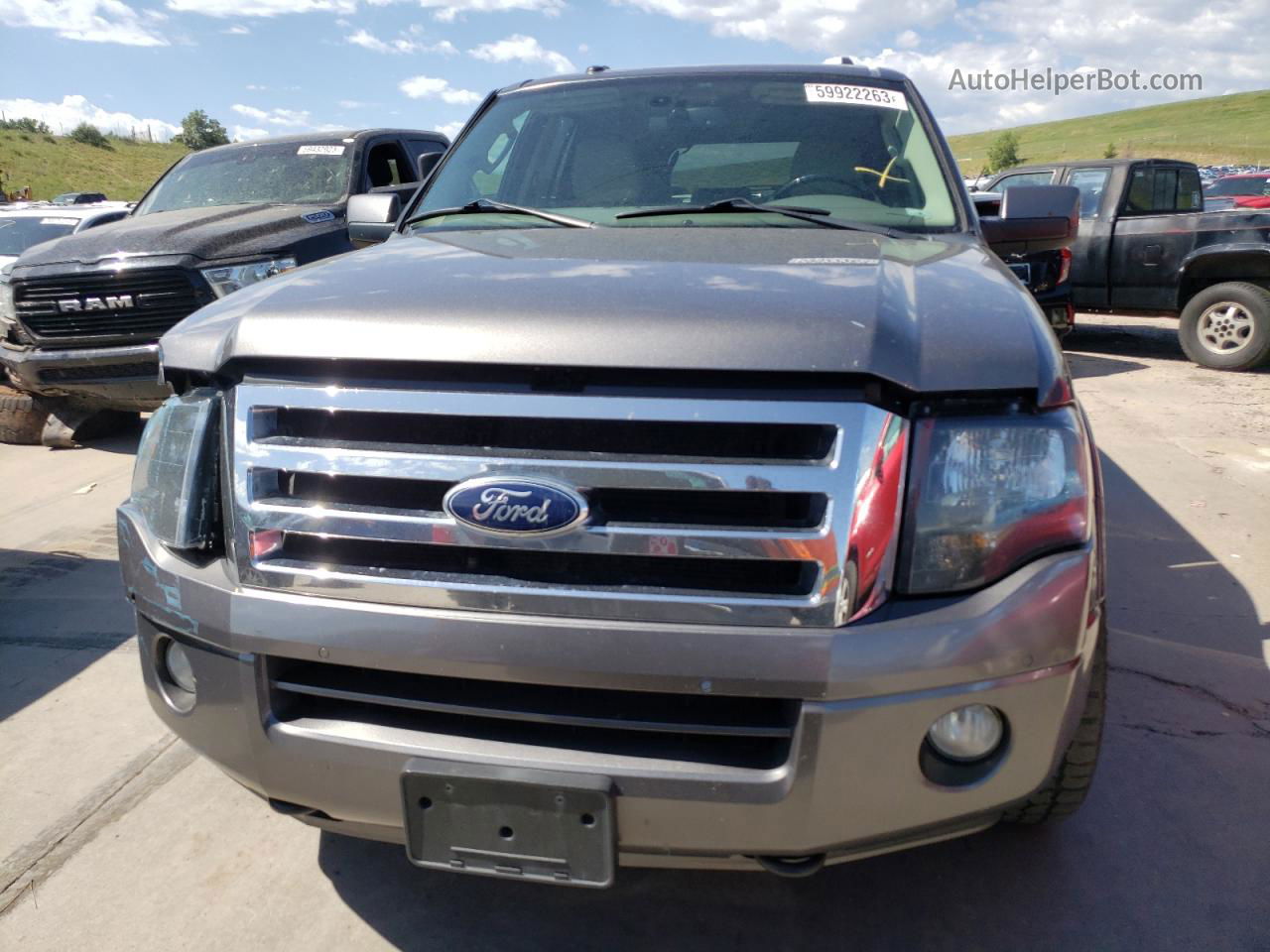 2012 Ford Expedition El Limited Gray vin: 1FMJK2A57CEF62971