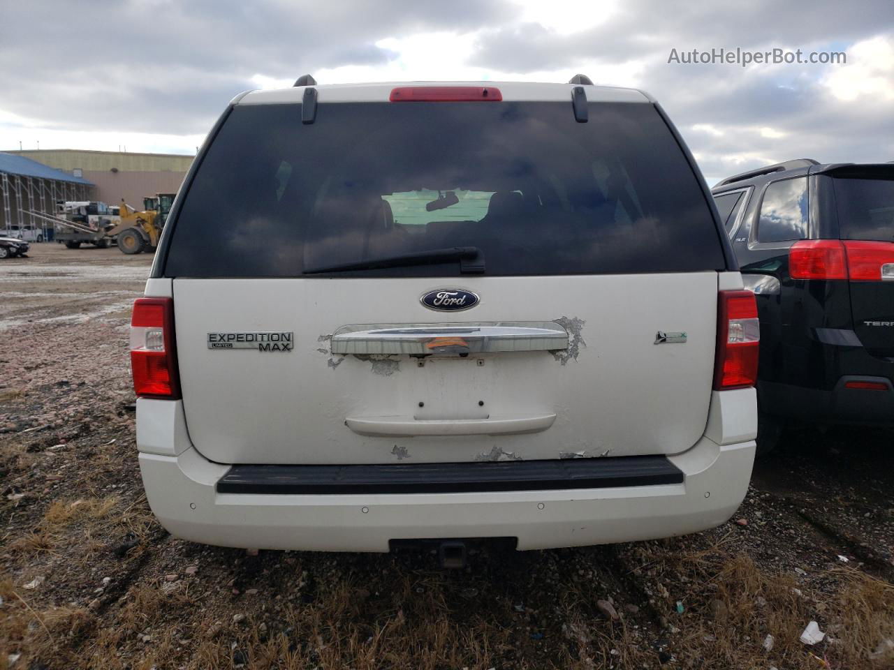 2012 Ford Expedition El Limited White vin: 1FMJK2A58CEF48075