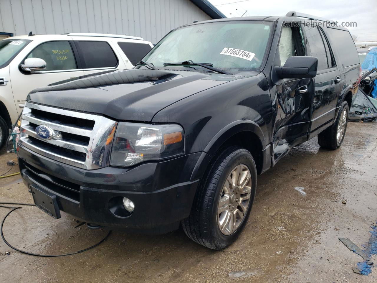 2012 Ford Expedition El Limited Black vin: 1FMJK2A58CEF64132