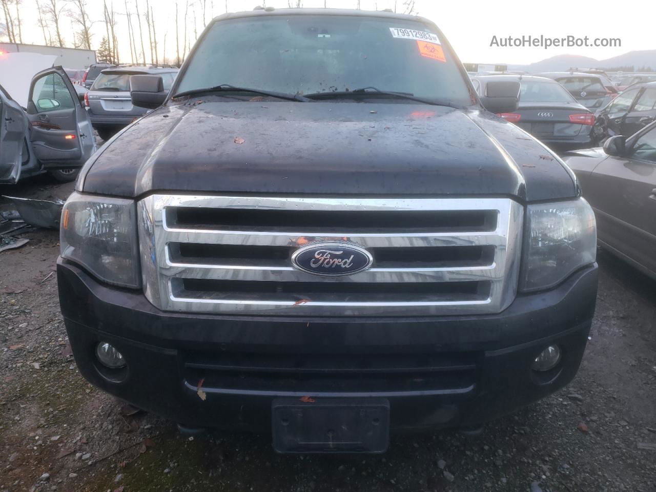 2012 Ford Expedition El Limited Black vin: 1FMJK2A58CEF64924