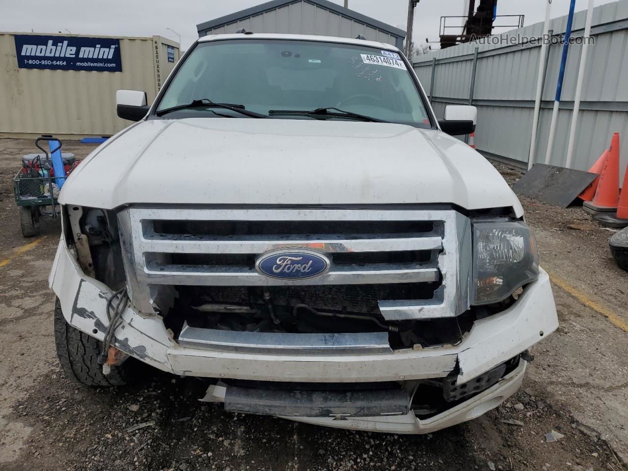 2012 Ford Expedition El Limited White vin: 1FMJK2A59CEF21077