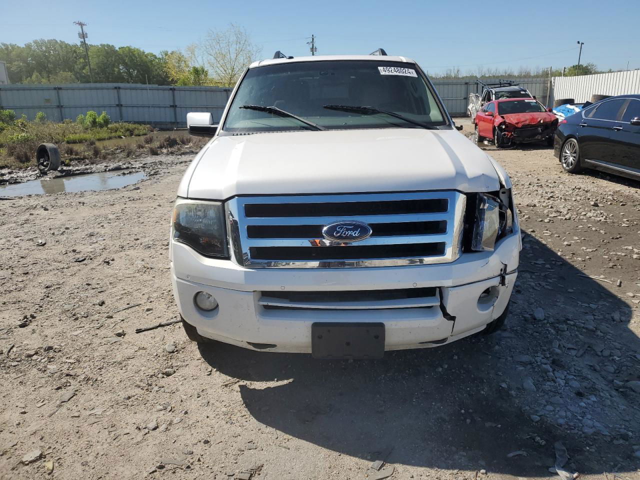 2012 Ford Expedition El Limited White vin: 1FMJK2A5XCEF47302