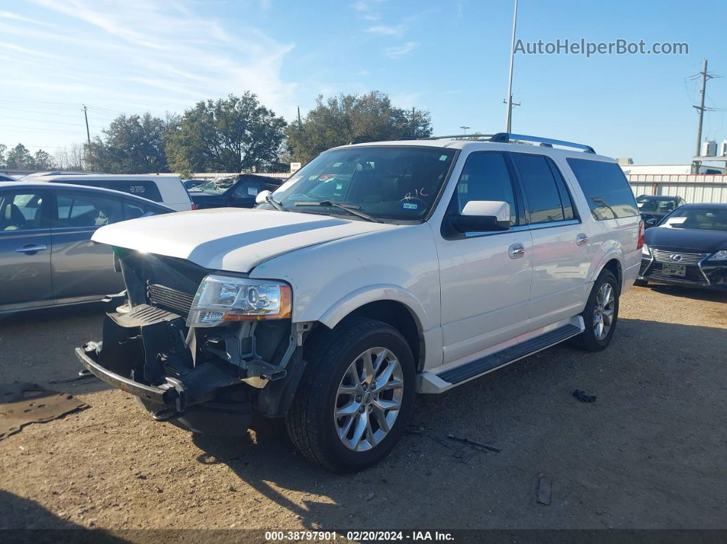 2017 Ford Expedition El Limited White vin: 1FMJK2AT0HEA53066