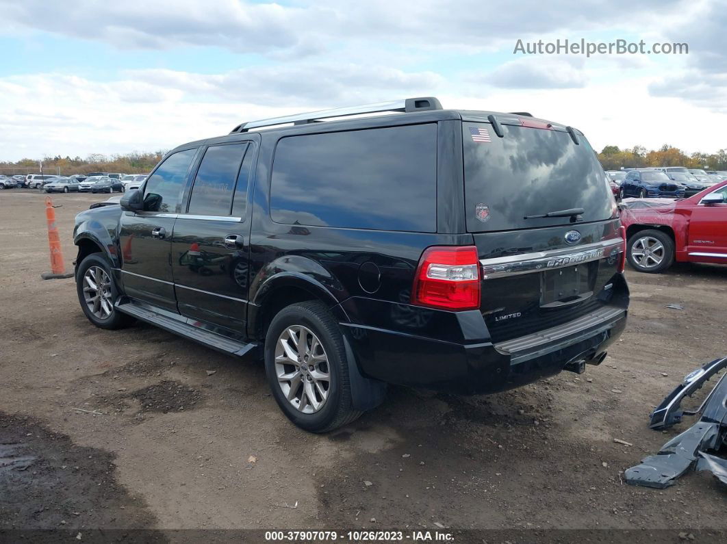 2017 Ford Expedition El Limited Black vin: 1FMJK2AT1HEA04457