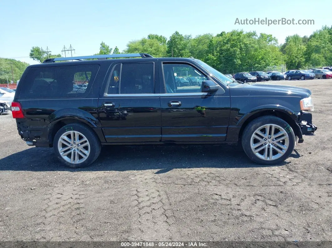 2017 Ford Expedition El Limited Black vin: 1FMJK2AT1HEA43503