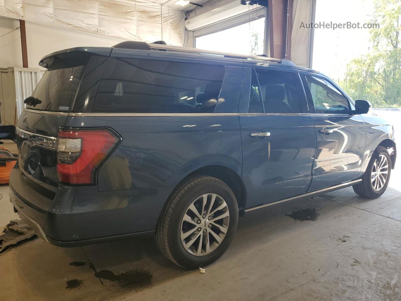 2018 Ford Expedition Max Limited Blue vin: 1FMJK2AT1JEA65930