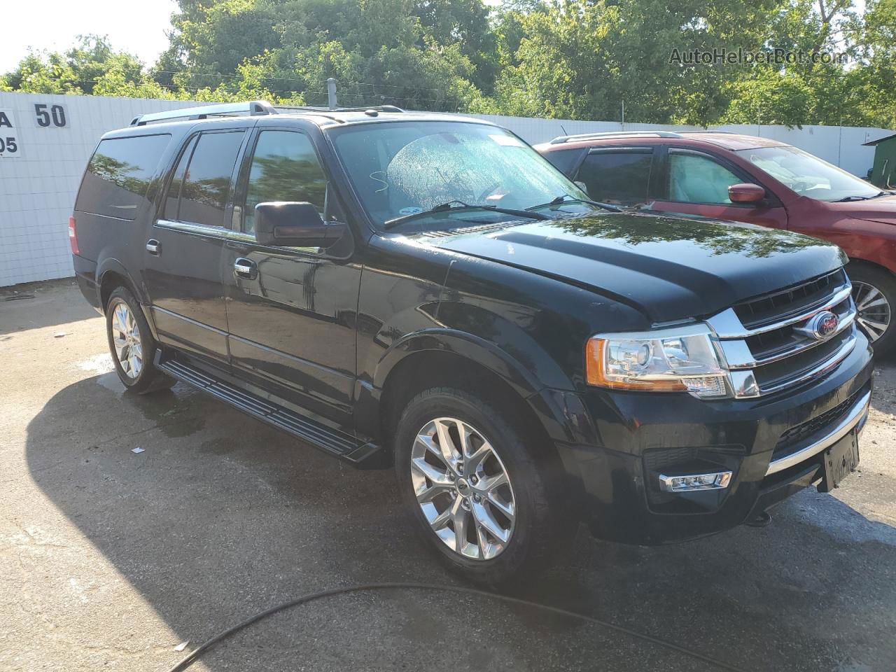 2016 Ford Expedition El Limited Black vin: 1FMJK2AT2GEF56130