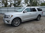 2018 Ford Expedition Max Limited Silver vin: 1FMJK2AT2JEA00732