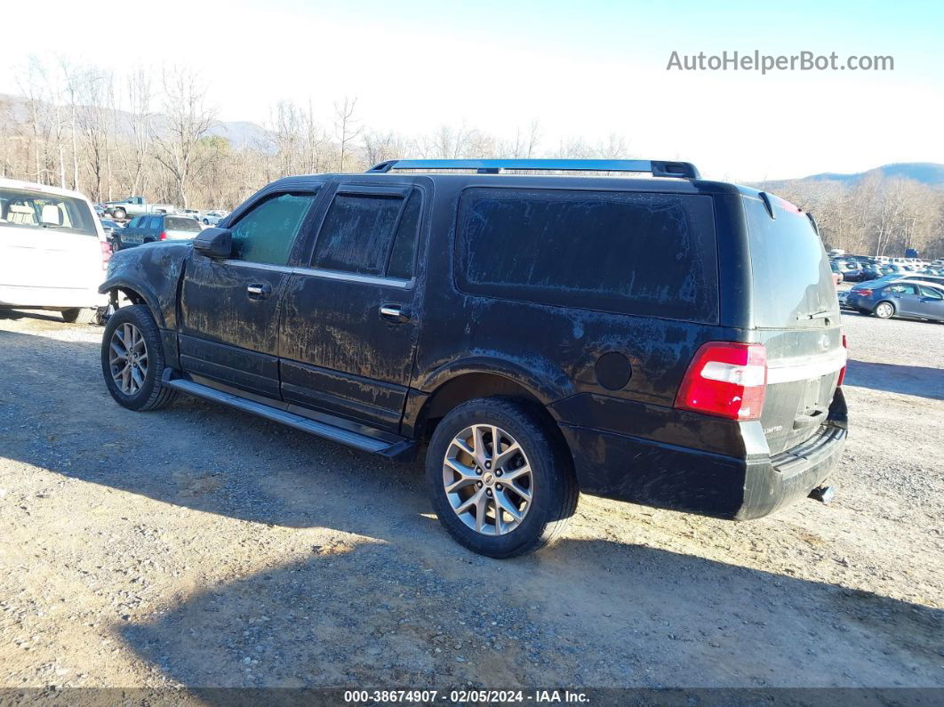 2017 Ford Expedition El Limited Black vin: 1FMJK2AT3HEA05576