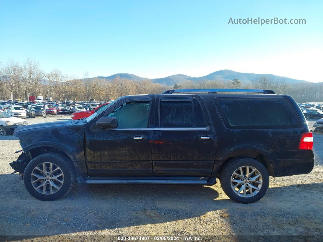 2017 Ford Expedition El Limited Black vin: 1FMJK2AT3HEA05576