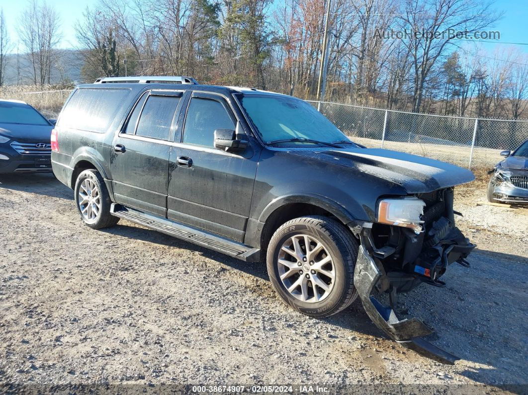 2017 Ford Expedition El Limited Black vin: 1FMJK2AT3HEA05576