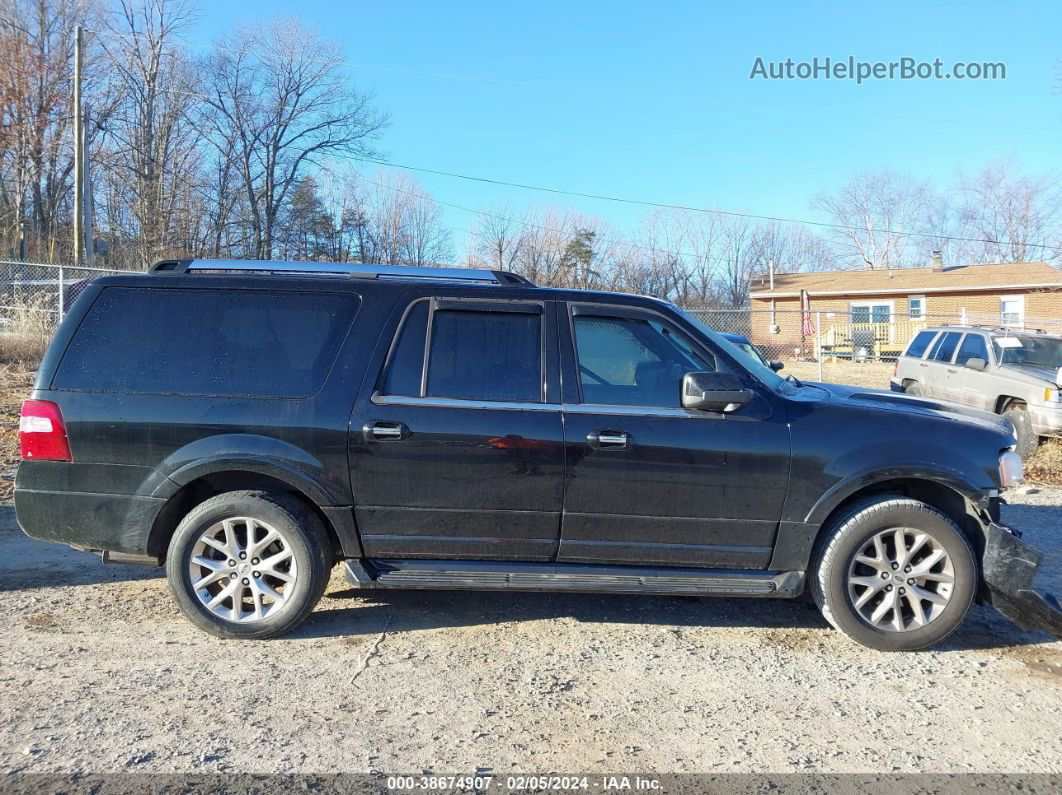 2017 Ford Expedition El Limited Black vin: 1FMJK2AT3HEA05576