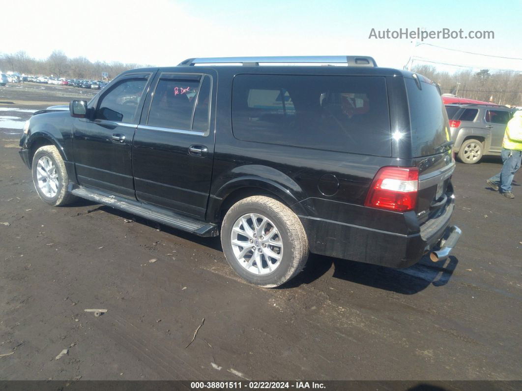 2017 Ford Expedition El Limited Black vin: 1FMJK2AT3HEA16884