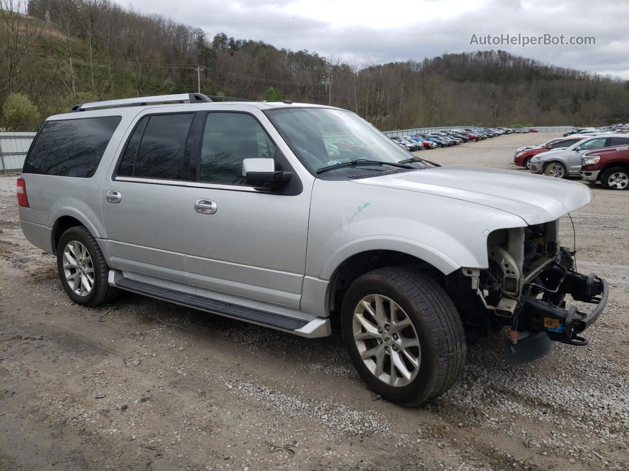 2017 Ford Expedition El Limited Silver vin: 1FMJK2AT3HEA56348