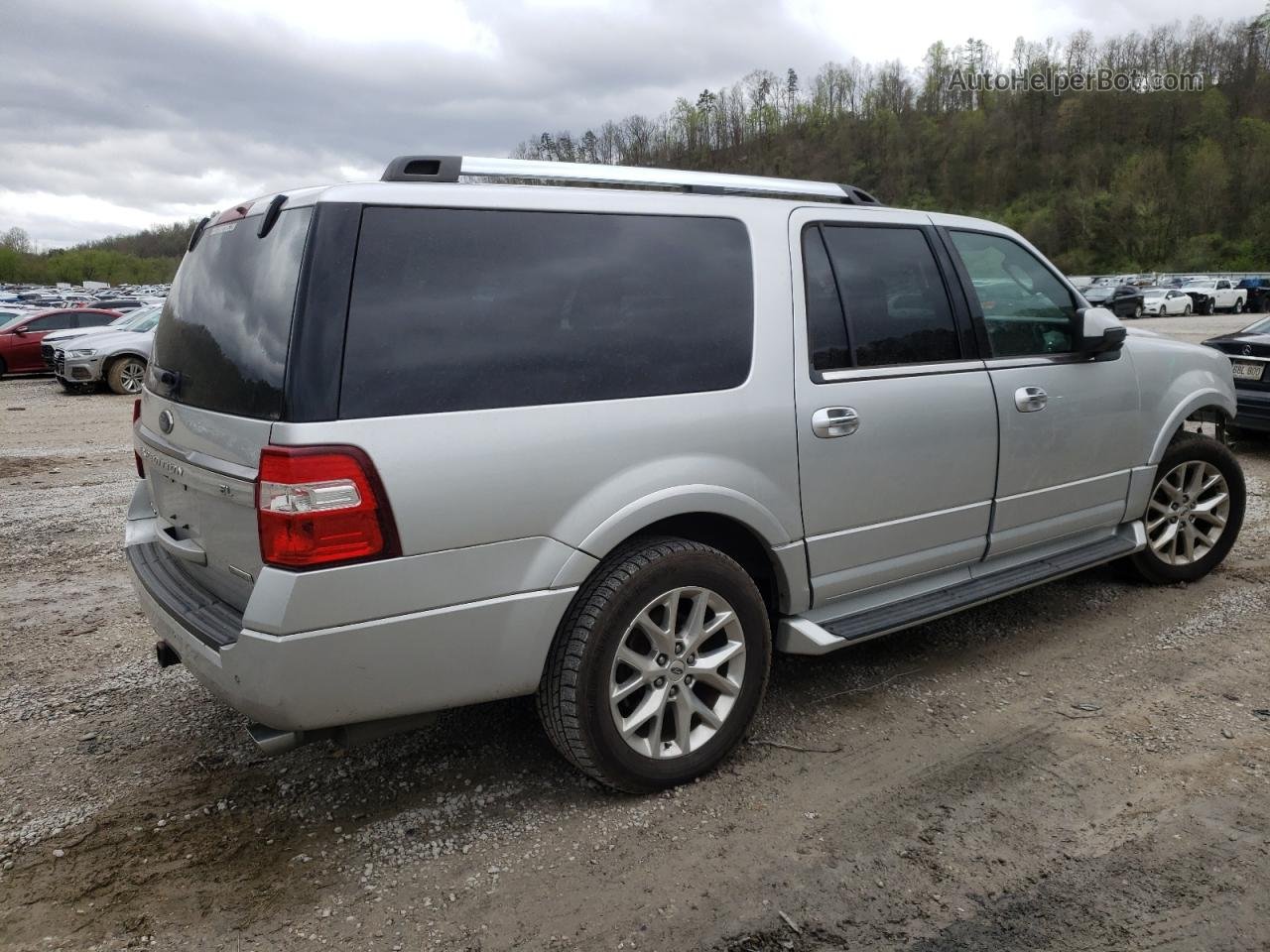 2017 Ford Expedition El Limited Silver vin: 1FMJK2AT3HEA56348