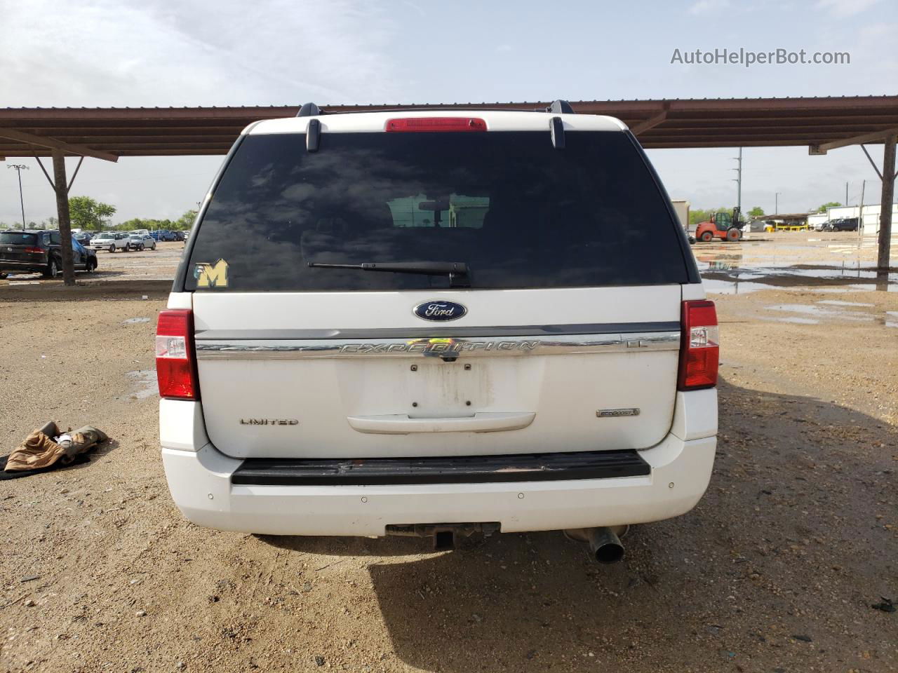 2017 Ford Expedition El Limited White vin: 1FMJK2AT3HEA65759