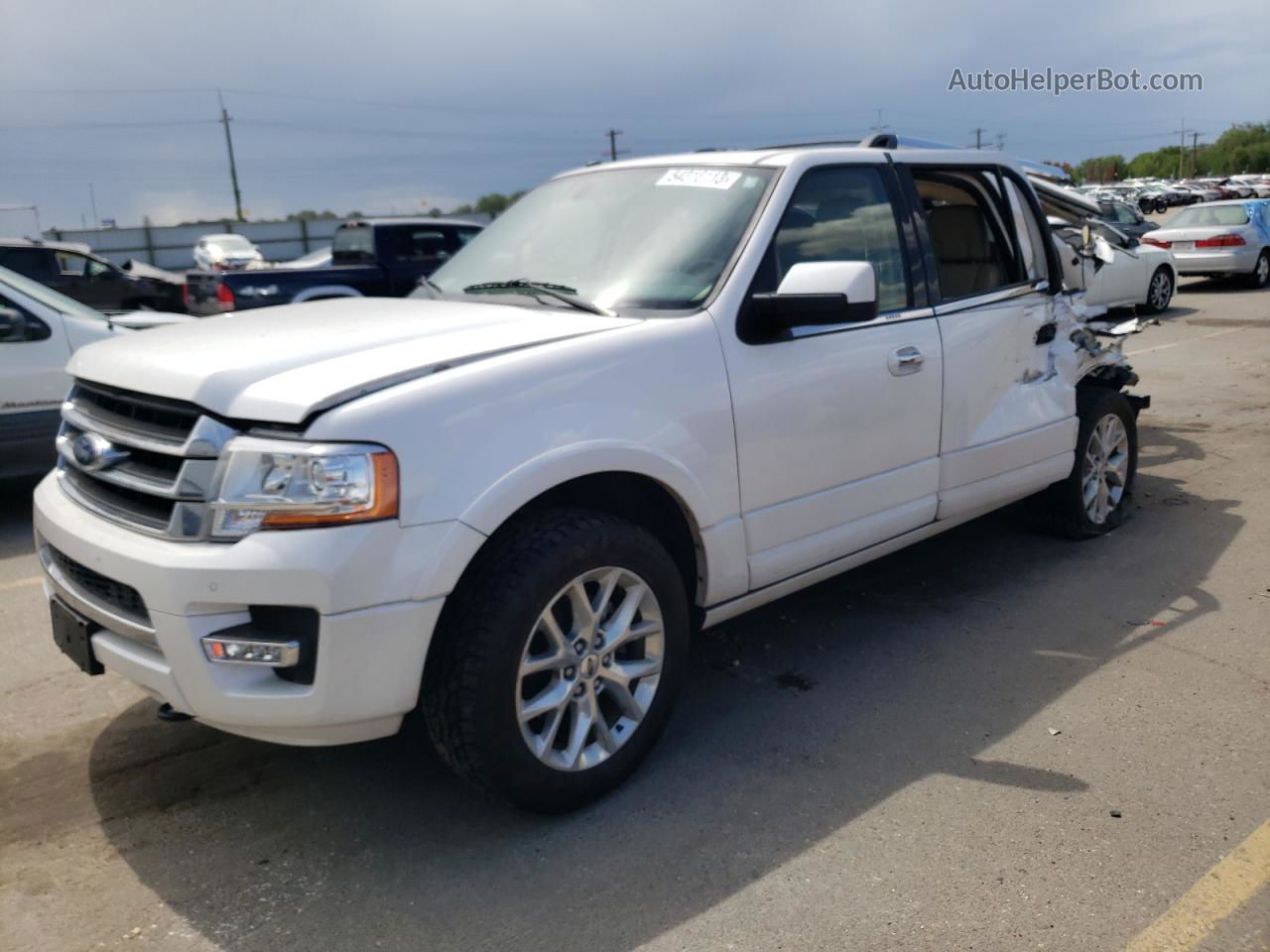 2017 Ford Expedition El Limited Белый vin: 1FMJK2AT3HEA73814