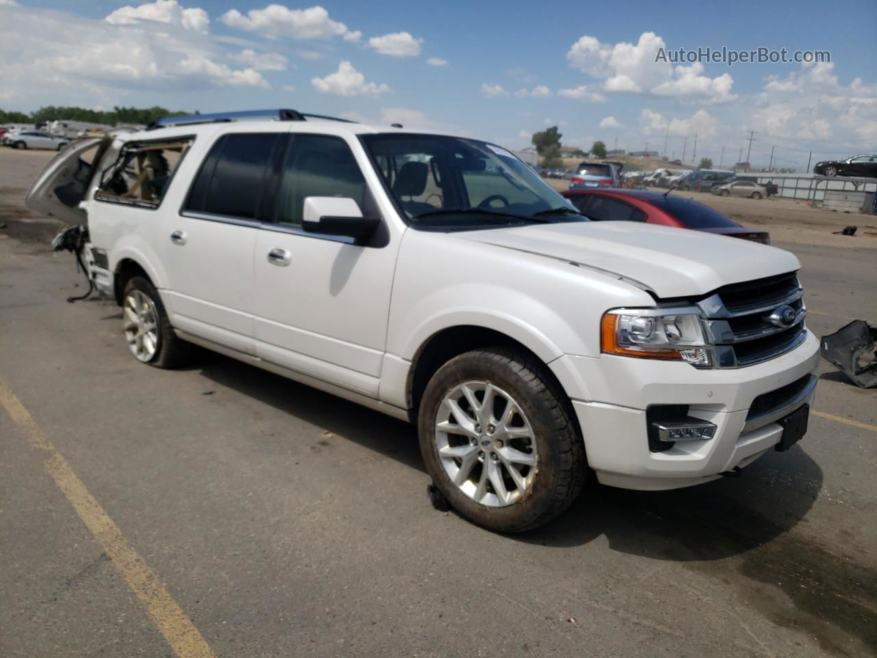 2017 Ford Expedition El Limited Белый vin: 1FMJK2AT3HEA73814