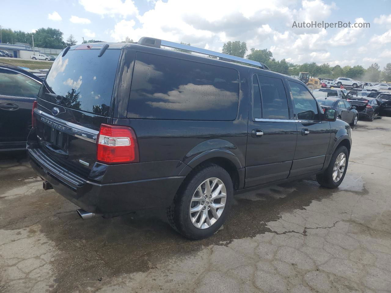 2017 Ford Expedition El Limited Black vin: 1FMJK2AT4HEA23892