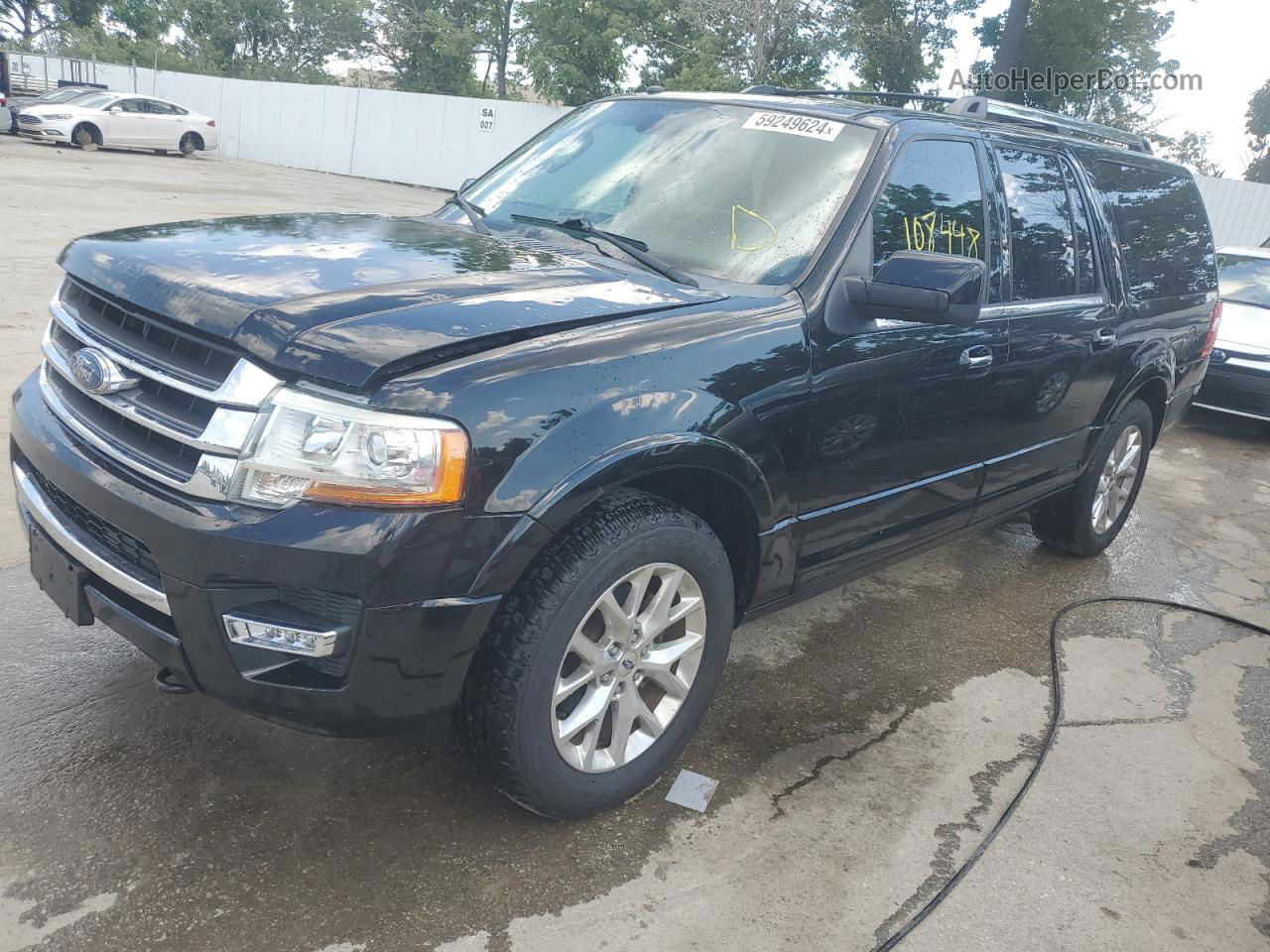 2017 Ford Expedition El Limited Black vin: 1FMJK2AT4HEA23892