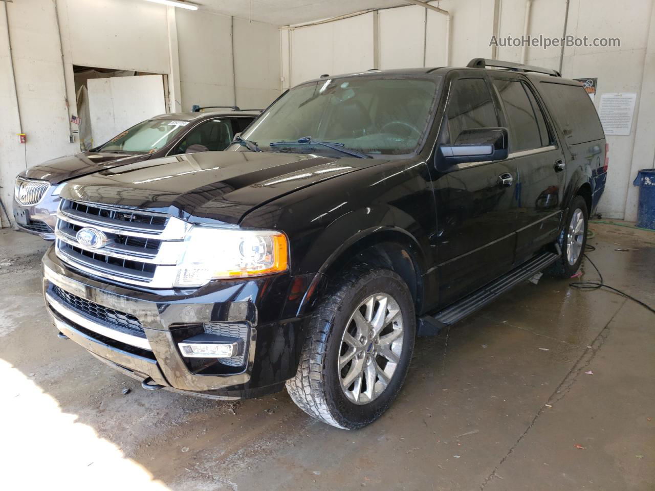 2017 Ford Expedition El Limited Black vin: 1FMJK2AT4HEA48789