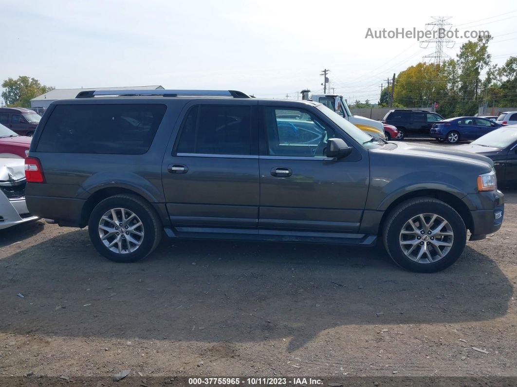2017 Ford Expedition El Limited Gray vin: 1FMJK2AT4HEA70274