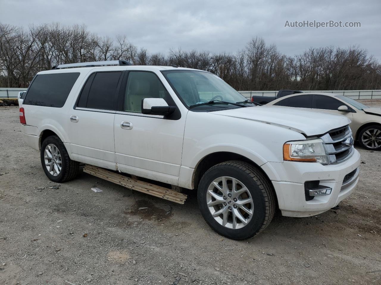 2017 Ford Expedition El Limited White vin: 1FMJK2AT5HEA20855
