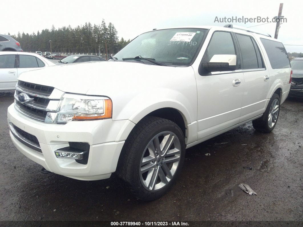 2017 Ford Expedition El Limited White vin: 1FMJK2AT6HEA47868