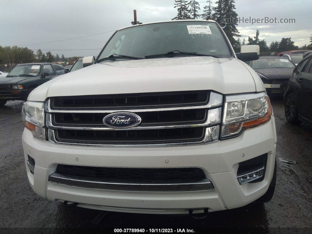 2017 Ford Expedition El Limited White vin: 1FMJK2AT6HEA47868