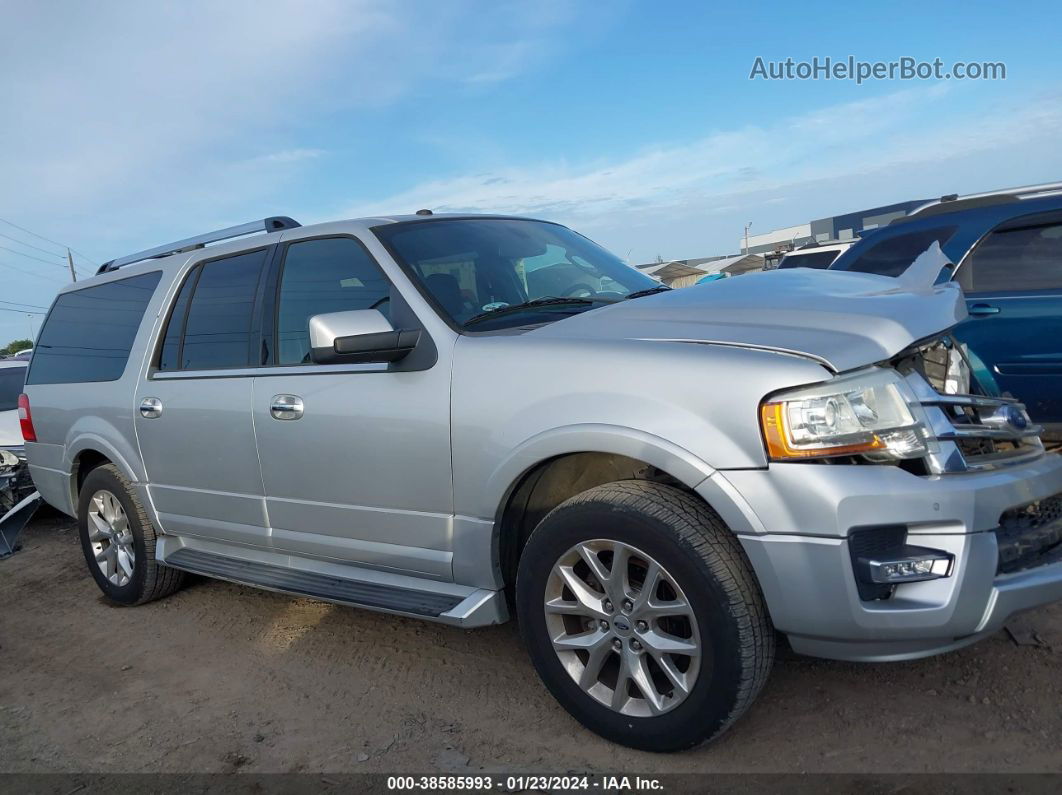 2017 Ford Expedition El Limited Silver vin: 1FMJK2AT7HEA12319