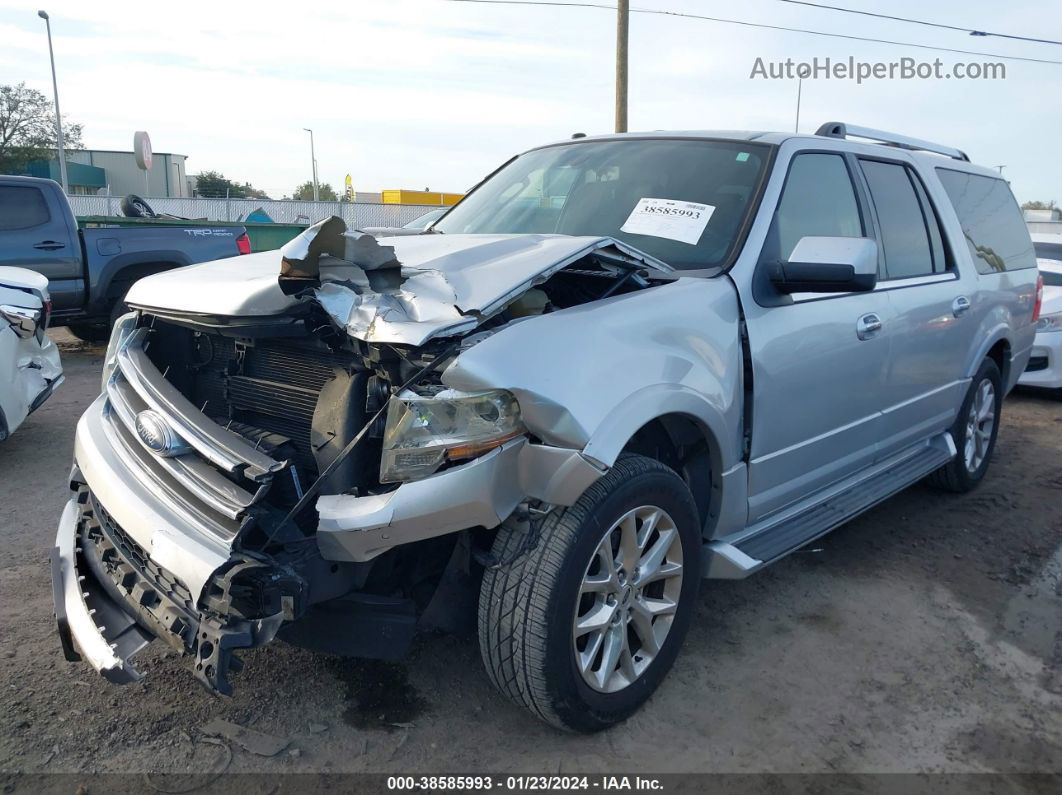 2017 Ford Expedition El Limited Silver vin: 1FMJK2AT7HEA12319